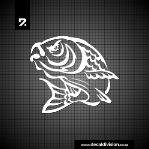 Bass Fish Sticker A